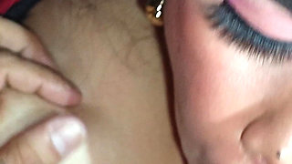 Big Tits Wife Gives a Mind Blowing Blowjob