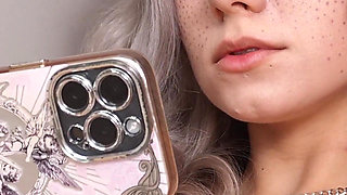 I Play with Pussy and Vibrator Close-up on Porn and Cum Powerfully!