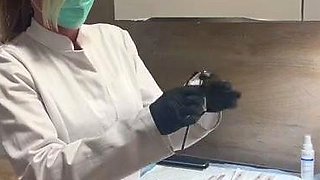 Amateur girl solo masturbation