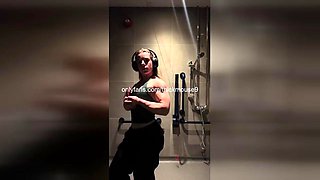 Barely Legal Girl Gets Fingered Hard During TikTok Livestream!
