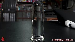 Lesbian BDSM ass fuck penetration