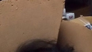 My friend wife watching online how I  handjob