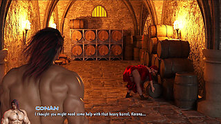 Conan Fucks Tall Kerena Raw - Pounds Her Tight Pussy & Cums Deep Inside Her Huge-titted Body