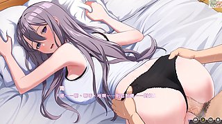 Full penetration from behind, the cock fills the pussy and hits the deepest spots