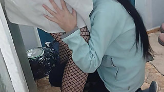 Secret sex between a student girl and a nurse in a medical office