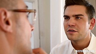 Purple latex doll Distorded