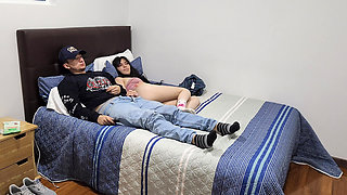 Laura Waits for Her Boyfriend's Brother to Fuck Him, She Wants to Be Fucked, Since Her Boyfriend Cheated on Her