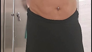 STRIPPED IN PUBLIC TOILET