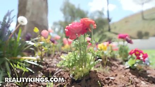 Monster curves - Valentina Nappi Jessy Jones - gardening slut