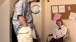 Small titted brunette teen fingering on the bed