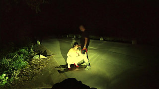 Extreme Street Pissing in the Mouth and Sperm