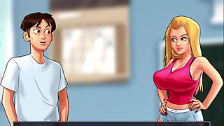 Summertime saga -Johannes fucked Diana and he fucked fucked Jenny online