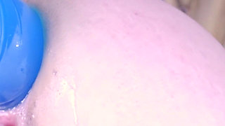 Extreme Anal Bottle Insertion