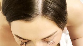 Huge Japan blowjob and handjob POV orgy with a cumshot