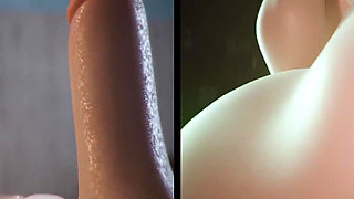 Horny Slut Lisa & Her Clients - Whore Sex 3D Animation
