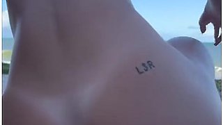 Milf Argentina Lets Herself Be Fucked All On The Beach