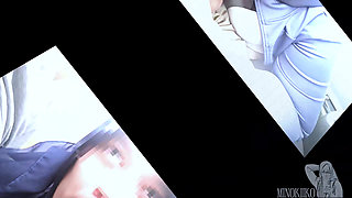 Asian Hijab Fitness Girl Doing Blowjob to Drink Cum For Boost Her Stamina In The Car - Minokiiko