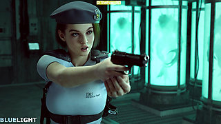 Resident Evil Jill - The Ultimate Lifeform WM (Sound) By BlueLight Animation 3D Hentai