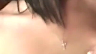 Mature Brunette MILF Sucks Gloryhole Cock Hard