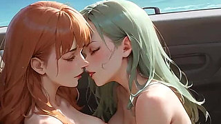 Sapphire Sirens Bathing in Nude Passion - Cool Girl/girl Sex!
