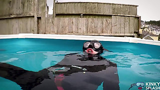 Thick 8mm Beauchat Wetsuit Buoyant Tease Session