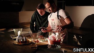 Four Old Friends Reunite – Turns into Wild Group Fuck at Country House