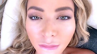 Flashing amateur babe Fae Corbin public masturbate