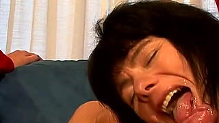 Sex Nanny MILF Threesome with Pierced Pussy Ride