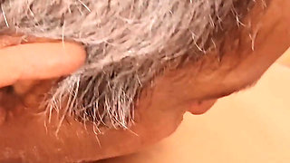 Desi Old Step Father Watches Step Daughter Bathing and Has Hardcore Sex and Pussy Sucking Indian Hindi Video