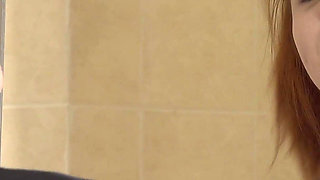 Curvy Busty Teen Shows Her Wet Cunt First Time