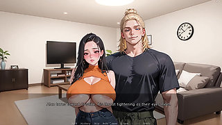 Ntr'd by My Friend 25 Nts Route - Animated Cheating Ai Hentai Game