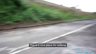 Wild squeeze's public scene