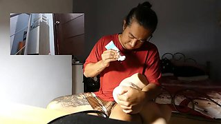 Sneaky stepsis get caught and fucked