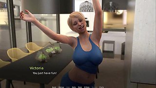Deep throat, yoga, blow job