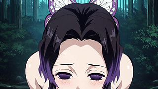 Demon Slayer Shinobu sex Tanjiro anime hentai cartoon sex big tits doggystyle creampie ass japanese indian naruto hardcore