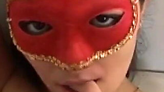 Amateur scene with a real whore who loves pleasure and sperm