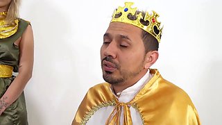 And wild in royalty