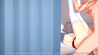 My friend likes it when I fuck her while she's tied up in the infirmary - Shinmai Maou NTR testament 5