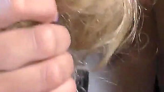 Melody and Kimberly in a hairjob threesome