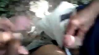 Three Men's Fun Outdoors