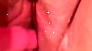 Playing with my pierced pussy