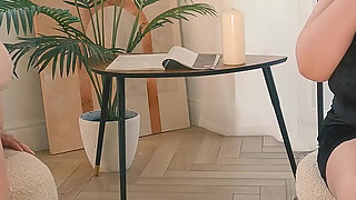 Macromastia mastubating