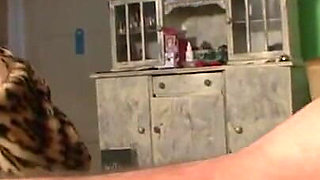 Made my slave eat my feet