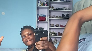 Am Horny and Needed a Cock in My Pussy so I Make Due with My Sex Toy