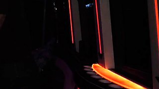 Fucking wildly in a party bus with Isiah Maxwell  BBC