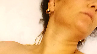 Moaning and orgasm by licking pussy