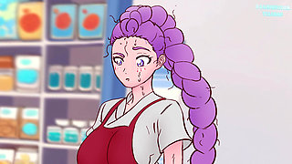 Jinu wanted to buy a homemade vagina made of gloves and sponges, but Rumi fucked him.KPop Demon Hunters hentai.