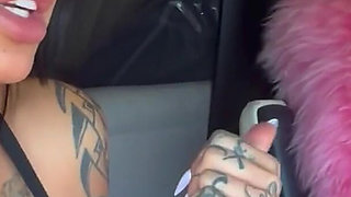 Lacey & Danae Fucking Random Guy in the Car