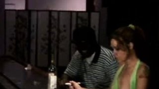 Glory hole blowjob busty amateur blonde fucking