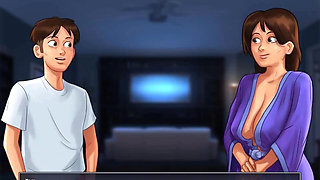 Summertime saga: horny stepmom and stepson ep 184